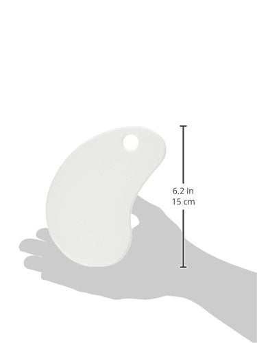 Fox Run Dough and Bowl Scraper, Curved, White - style: Curved Scraper