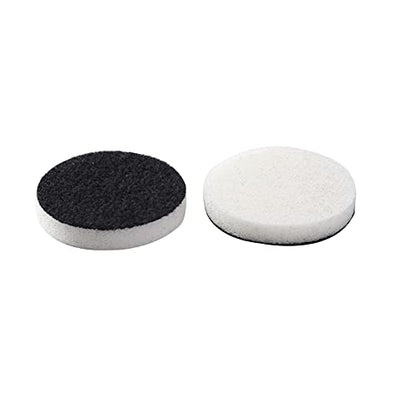 Briartw 120PCS,100 Pieces Mini Ink Blending Flat Foams and 20 PCS Round Stackable Jars Set, Round Replacement Foam Pads Flat Sponge Foam Refills for Card Making Embossing Painting Rendering - color: 100 PCS Flat Foams+20 PCS Stackable Jars