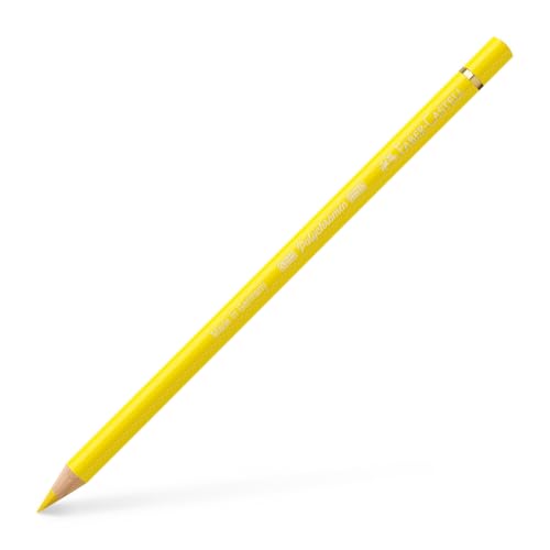 Faber-Castell Polychromos Artists' Single Pencil - Colour 106 Light Chrome Yellow - color: Light Chrome Yellow