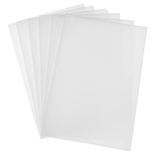PATIKIL 12"x8"x0.2" Foam Handicraft Sheets, 1 Set/6 Sheet Soft Crafting Sponge Foam Paper Set for DIY Flower Press Art Handicraft, White - size: 12" x 6"
