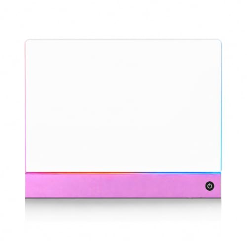Upgraded 16 Inches LED Drawing Board – Rechargeable, 8 Colors, 11 Light Modes, Adjustable Brightness – Acrylic Light Board for Tracing with Stand, Markers and Full Kit – Birthday Gift Set (Pink) - style: Style Pink