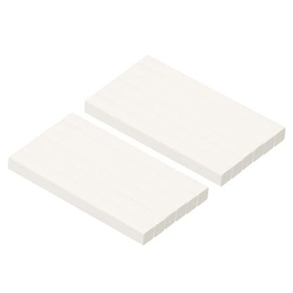 PATIKIL Compressed Charcoal Sticks, 12 Pack Art Supplies Sketch Square Stick for Artist Drawing Sketching Shading Painting, White