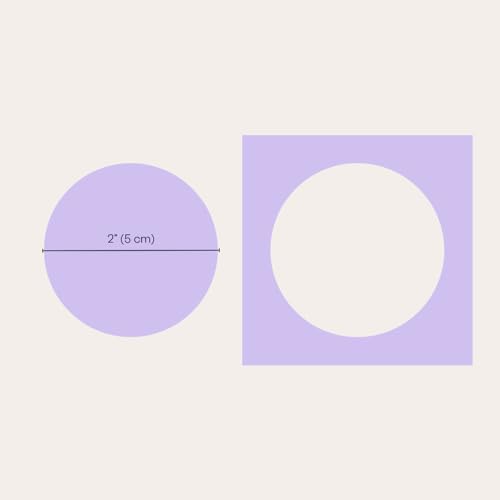 Craftelier - Circle Punch 2" (5 cm) Diameter - size: Pack of 1: 2" Diameter