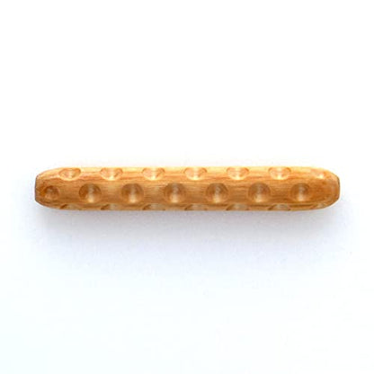 MKM Pottery Tools Wood Hand Rollers for Clay (HR-12 Dots) - size: HR-12 Dots