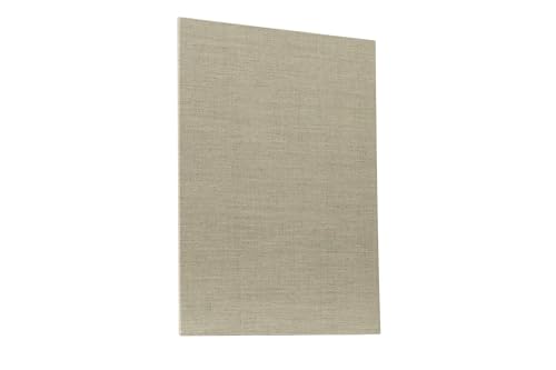 Senso Clear Primed Linen Panels - 12x12-3 Pack of Panels for Painting Oils, Acrylics, Pastels and More - size: 12x12"