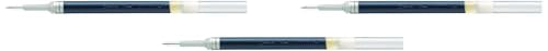 Pentel® EnerGel Retractable Liquid Gel Pen Refills, Fine Point, 0.7 mm, Blue Ink (Pack of 3) - color: Azul, size: 1 Count (Pack of 3)