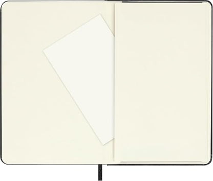 Moleskine Art Sketchbook, Hard Cover, Pocket (3.5" x 5.5") Plain/Blank, Black, 80 Pages | Pocket 3.5" x 5.5" 80-page sketchbook with 165 gsm paper for drawing, illustration, and dry media.