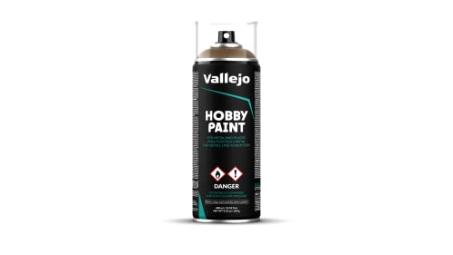 Vallejo - Hobby Paint Spray Infantry Color | English Uniform 400 ml. (13.5 fl.oz.) | Perfect Matt and Self Levelling Finish - style: English Uniform 400 ml. (13.5 fl.oz.)