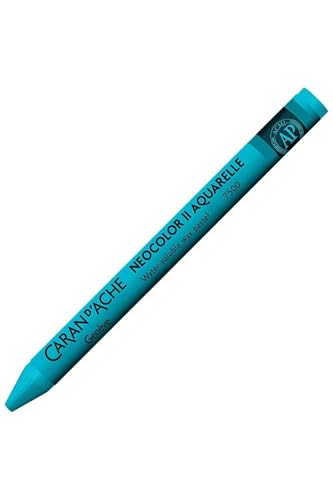 CREATIVE ART MATERIALS Caran D'ache Neocolor II Crayon - Turquoise Blue (7500.171)