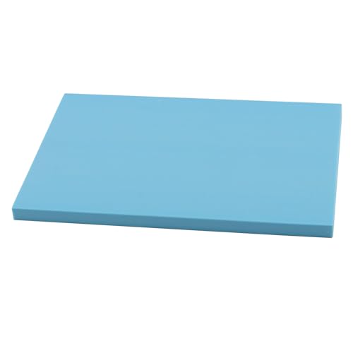 ZOENHOU 20 Pcs 4" x 6" Blue Rubber Carving Blocks, Linoleum Blocks for Printmaking,Soft Rubber Crafts Rubber Stamping Blanks - color: Blue