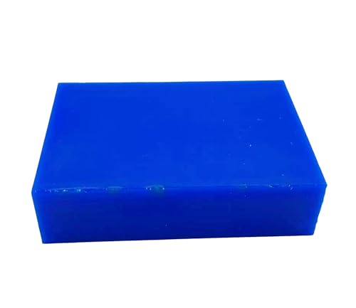 One Pound Blue Wax Block Slice Sheet for Jewelry Carving Ring Making Modeling Tool Casting (Wax Block) - color: Wax Block
