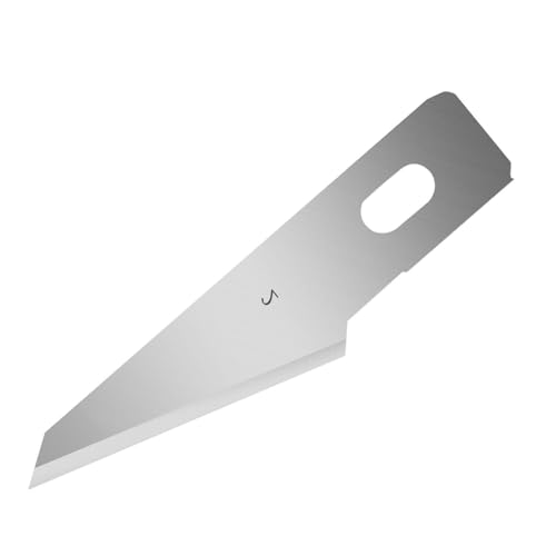 120 Pack Hobby Knife Blades, #2 High Carbon Steel Replacement Blades for Craft & Art, Standard Sharpness Craft Knife Refills for Paper, Fabric & Thin Plastic - style: #2