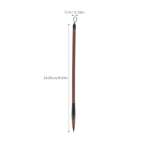 Ciieeo Calligraphy Brush Pen Set 6 Pcs Chinese Brush Pens 9.44 inch for Painting Watercolor Drawing Writing Practice Sumi E for Home School Office Student Art Supplies