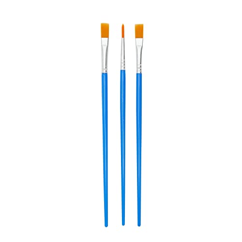 18-Piece 8x8-Inch Wooden Canvas Painting Set, 2 Natural Wood Panel Paint Boards with 12 Acrylic Paint Tubes, 3 Brushes, and 1 Plastic Palette for Crafting and Art Supplies