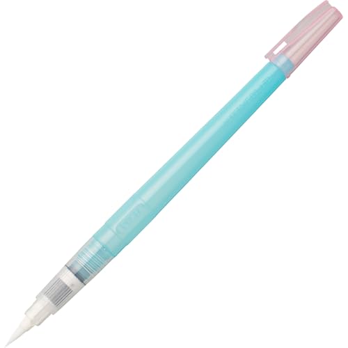 Kuretake PHYS Water brush pen Long, 12mm Medium tip,for Watercolor Paint, urban outdoor travel sketch, Professional, Artists, Crafters, Made in Japan - style: Medium