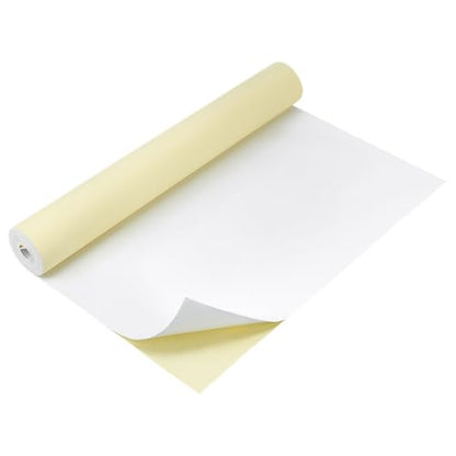 BENECREAT 78.7x15.7 Inch White Self-Adhesive EVA Foam Roll, 1mm Thick Sticky Upholstery Foam Sheets Craft Foam Sheet for Scrapbooking Crafts, Cosplay Model, Cushion Furniture - color: White