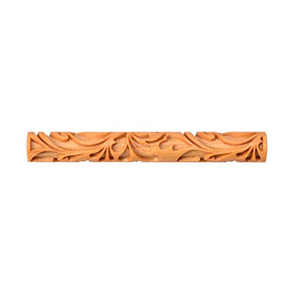 MKM Pottery Tools Wood Twig Rollers for Clay (TW-27 Floral Fun) - color: TW-27 Floral Fun