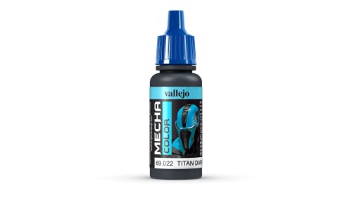 Vallejo Titan Dark Blue 17ml Painting Accessories - color: Titan Dark Blue, size: 0.57 Fl Oz (Pack of 1)