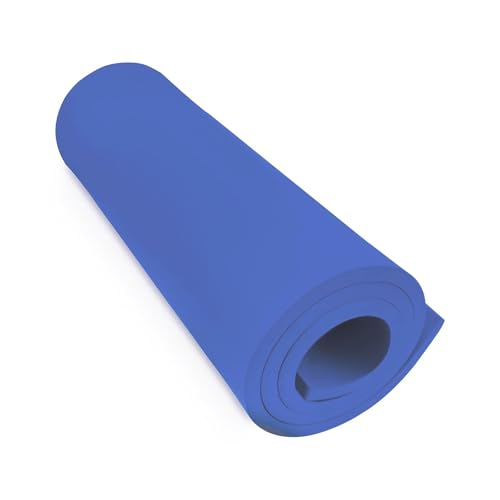 Do²ping Blue Eva Foam Sheets Roll, 10mm EVA Craft Foam 39''x13.9'' High Density 86kg/m3 for Halloween Cosplay DIY - color: Blue, size: Thickness 10mm