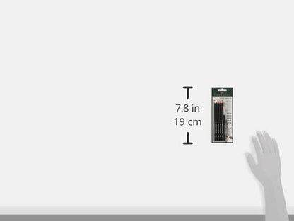 Faber-Castell Graphite Aquarelle 5 Grades Pencils with Brush