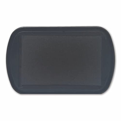 Jacquard ColorPad Waterproof and Permanent Premium Dye Ink Pad - Deep Dark Black - Quick-Drying - Acid Free & Non-Toxic - Sharp Impression Every Time