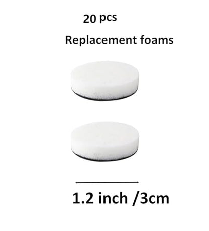 20 Replacement Foam Pads for Mini Ink Blending Tool for Scrapbooking Painting Drawing Art SuppliesInk Tools and More (20 Foams) - color: 20 foams