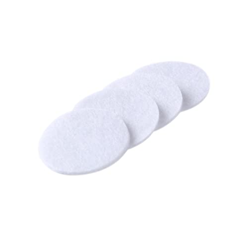 Briartw 100 Pieces Alcohol Ink Mini Applicator Tool Felts, Round Replacement Felts for Card Making Embossing Painting Rendering - color: 100 PCS Tool Felts