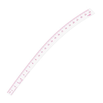 KEARING 24" Vary Form Curve Ruler - Clear French Hip Pattern Making Ruler - style: 6324(24")