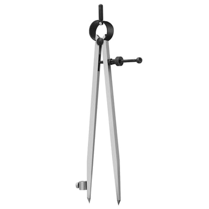 8 inch Professional Woodworking Pencil Compass Scribe Tool with Lock | Spring Wing Drafting Divider 0.27 inch Thick Scriber ,Metal Leather Work Scribe Tool Carpenter Compass for Geometry - size: 8 inch
