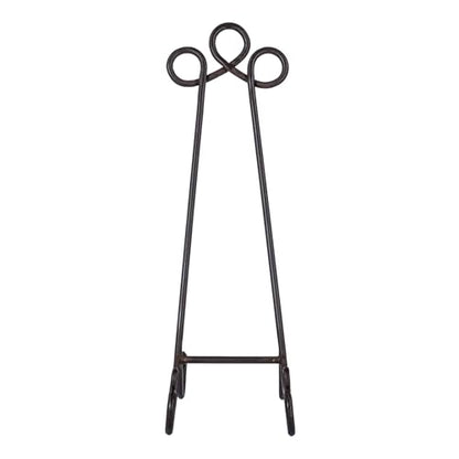 Creative Co-Op DE1159 Grey Metal Easel 24 Inch High