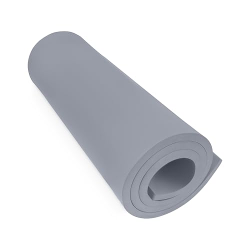 Do²ping Gray Eva Foam Sheets Roll, 10mm EVA Craft Foam 39''x13.9'' High Density 86kg/m3 for Halloween Cosplay DIY Project - color: Gray, size: Thickness 10mm