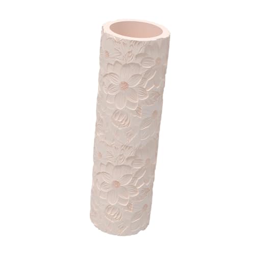 Flower Texture Clay Roller Clay Molding Tool Fashion Practical Lightweight Portable for Artwork DIY Crafts Jewelry Making Pottery Roller Tool