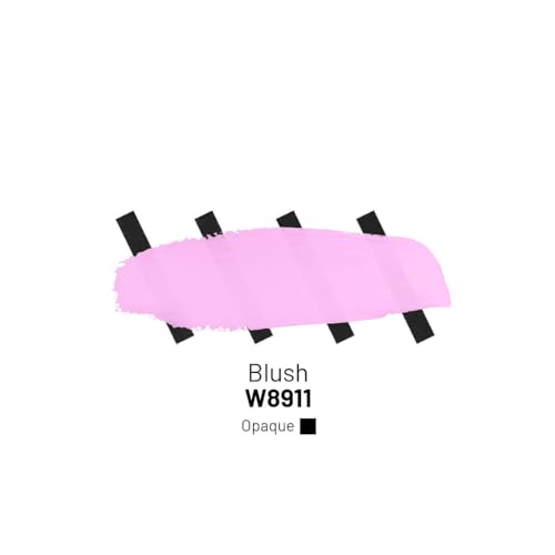 Acrylic Inks, 'Blush' Acrylic Ink, 3.38 Fl Oz (100 ml) | Highly Concentrated, Multifunctional Liquid Acrylic Paint - color: Blush