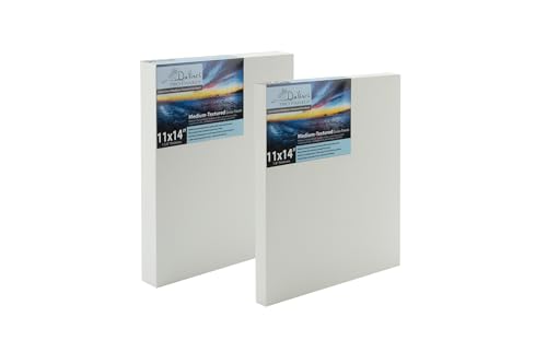 Jerry's Artarama Birch Wood Painting Panels - Smooth Gesso, 11x14 - Sanded Canvas Boards for Art Supplies, Ideal for Permanent Work of Art, Bulk Set - color: Smooth Gesso, size: 11x14