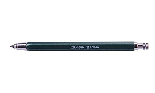 4.0mm Lead Holder Sketching Mechanical Pencil Retractable Drawing Charcoal Pencil Automatic Sketch Pencil with Gift Box for Students Artists Beginners Engineers Graphing Crafting School Art Supplies - color: 4.0mm Green Merchanical Pencil with Gift Box