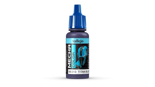 Vallejo Titan Blue 17ml Painting Accessories - color: Titan Blue, size: 0.57 Fl Oz (Pack of 1)
