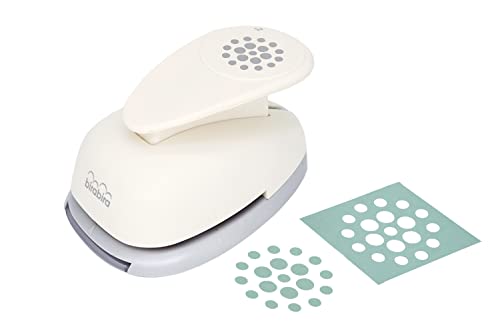 BiraBira Confetti Punch, 2 inch Circle Dots Shape for Paper Crafting | Creating Gift Tags, Making Embellishments, Additions to Handmade Cards