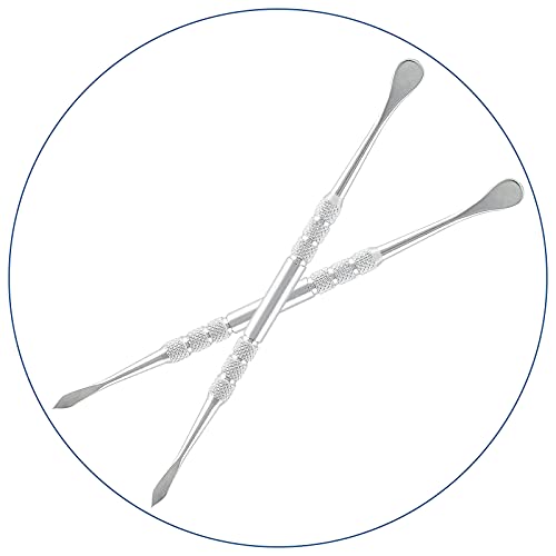 suiwotin 10PCS Wax Carving Tool, Silver, Stainless Steel - color: Silver - 10PCS