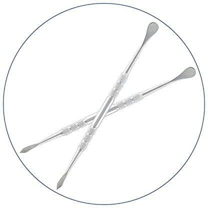 suiwotin 10PCS Wax Carving Tool, Silver, Stainless Steel - color: Silver - 10PCS