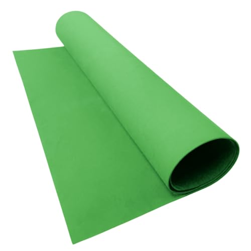 LotusFoam Large 3mm EVA Foam Sheet - 44"x 85" High Density Foam 130 kg/m3 for Cosplay, Costumes, Crafts, Flooring, Outdoor Use - 35 Colors (Green) - Green - color: Green