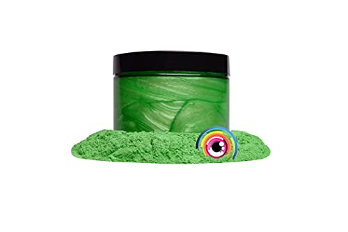 Eye Candy Pigments Premium Green Mica Powder - Sibafu Green (50gr) - for Epoxy, Resin, Soap, Paint, Woodworking, Acrylic Pouring, Bath Bombs, Fishing Lures - DIY Arts and Crafts Additive - color: Sibafu Green