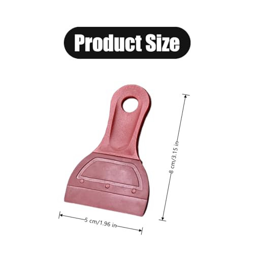 4 PCS Silicone Small Squeegee Screen Printing Squeegee Mini Squeegee Soft Rubber Squeegee for Screen Printing, Chalk Paste or Ink, Self-Adhesive Vinyl