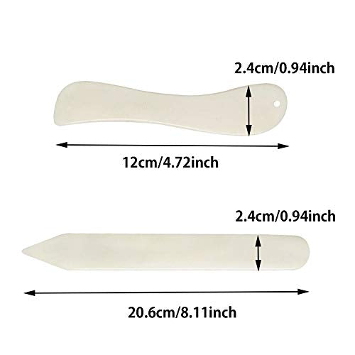 11 Pieces Bookbinding Kit Tools, Bone Folder Paper Creaser