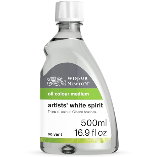 Winsor & Newton Artists' White Spirits, 500ml (16.9-oz) Bottle - color: Artists' White Spirits, style: 16.9-oz Bottle