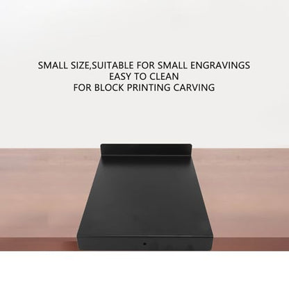 Bench Hook and Inking Plate Suitable for Block Printing Carving Linoleum Block Stop Ink Plate