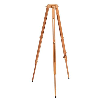 Mabef M/A30 Wooden Tripod. Oiled Beechwood Artist Support Stand for Pochade Boxes, Indoor Outdoor, Supports up to 17 3/4 lbs - style: Pochade Box Tripod