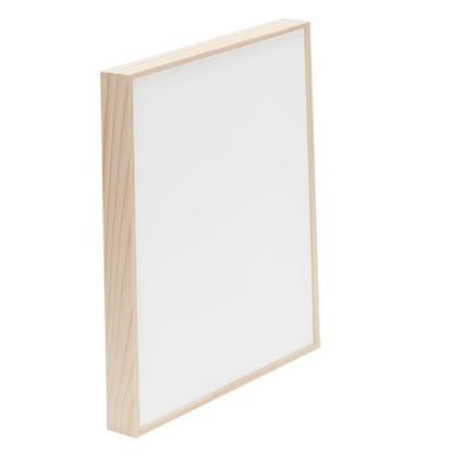 Da Vinci Pro Liquid Art Multi-Media Panel 8x10, 1-1/2" Deep Gesso Board with Natural Wood Frame, Raised Lip Wood Canvas Panel Ideal for Artists Using High Flow Acrylics and Alcohol-Based Dyes - size: 8x10"