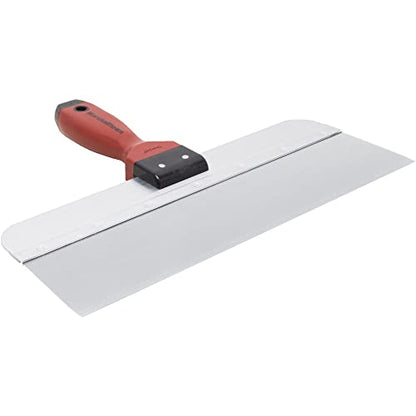 MARSHALLTOWN DuraSoft Taping Knife, 14 Inch, Drywall Tool, Assembled in USA | 14 Inch Stainless Steel Blade, 3 Inch Wide, DuraSoft Handle, Spreads and Feathers Joint Compound, Mud and Putty Knife, 3514SD