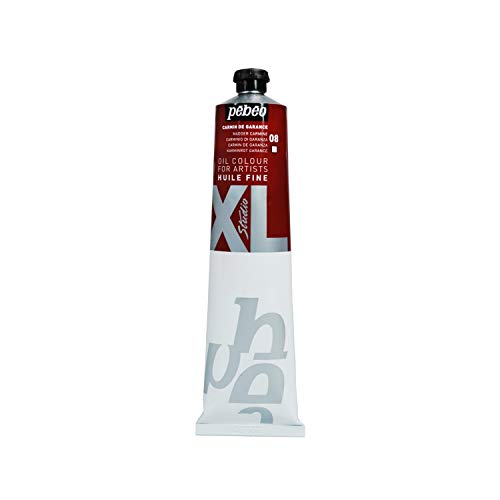 Pébéo - Fine Oil XL 200 ML - Carmine Oil Painting by Garance - Pebeo Oil Painting - Madder Carmine 200 ml - color: Madder Carmine
