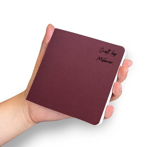 Watercolor Sketchbook 3.9x3.9 Inch 30 Sheets Mini Travel Journal Sketchbook | 140LB / 300 GSM Watercolor Paper, Rough Textured,Cold Press Art Drawing Papers for Mixed Media and Markers,Red - color: 3.9x3.9 inch-300gsm-red